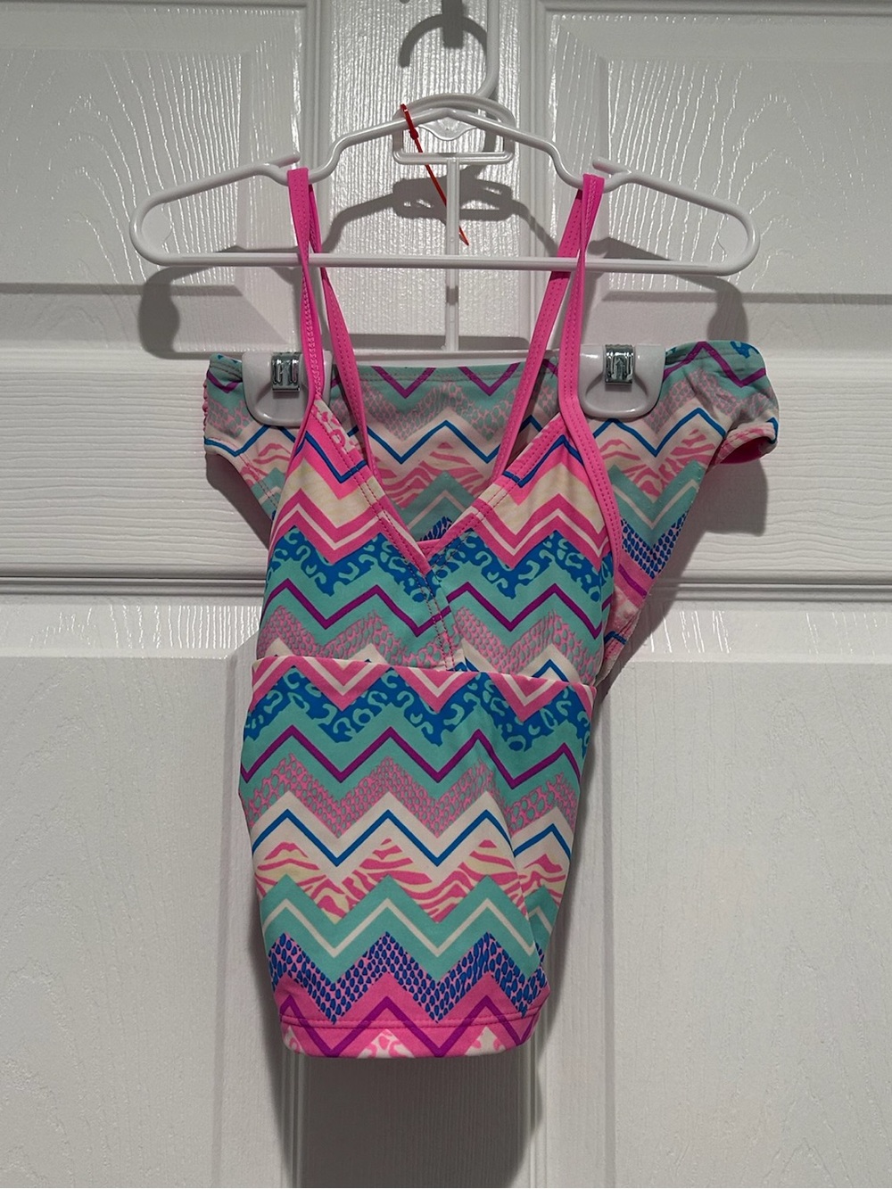 Children's Place Girls Sm 5/6 Tankini Two Piece Bathing Suit Summer Vacay Swim